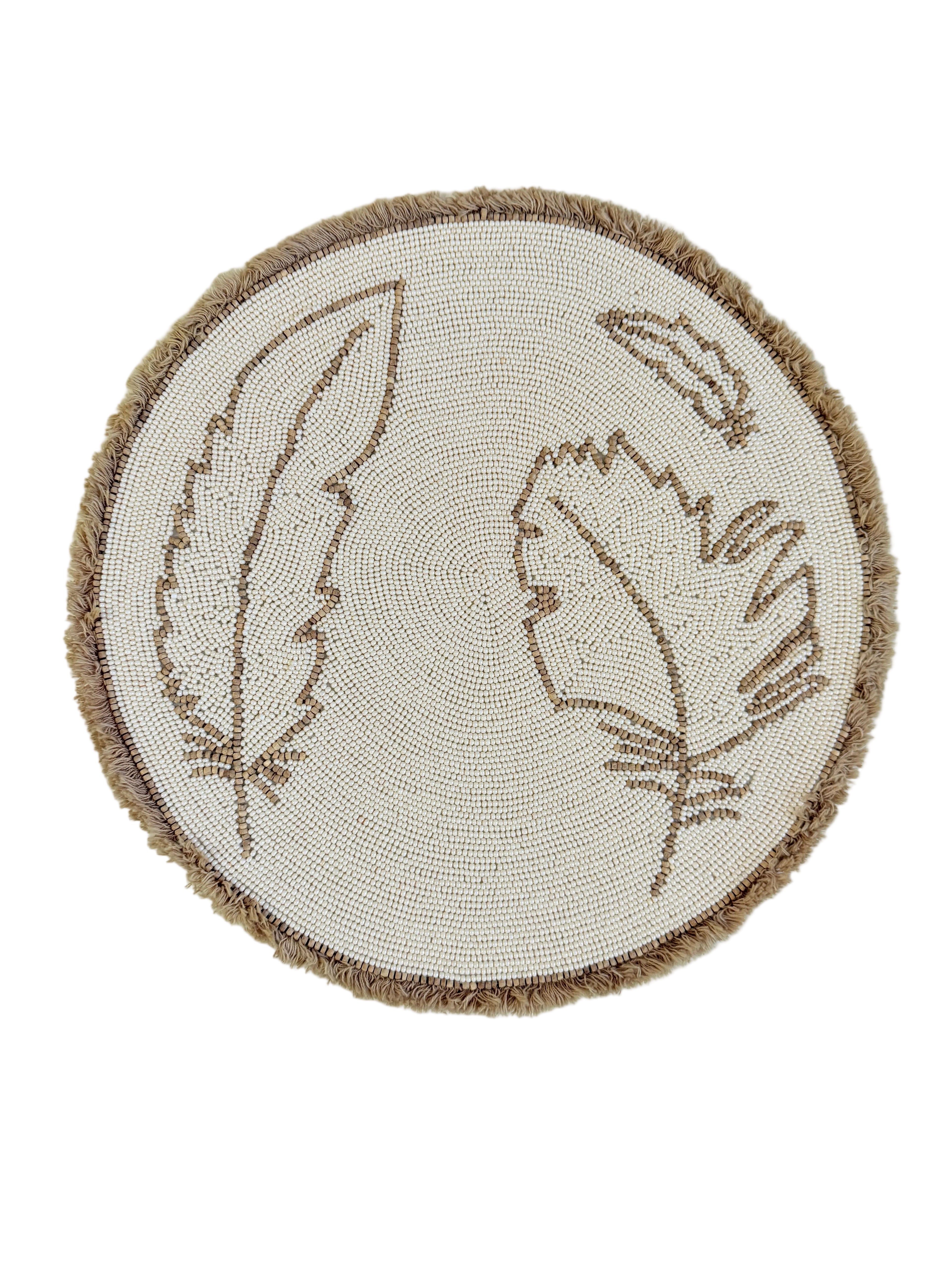 Bohemian Feather Style Placemats