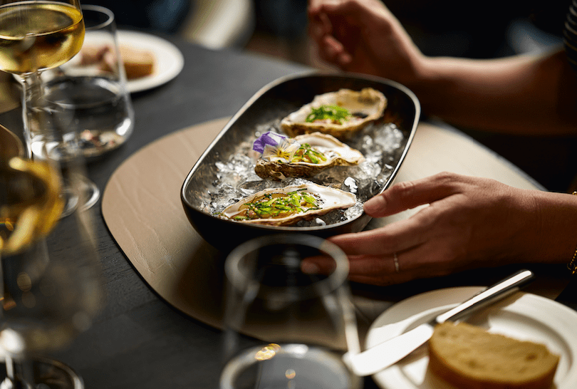 Placemat in LAV Recycles Leather 33cm