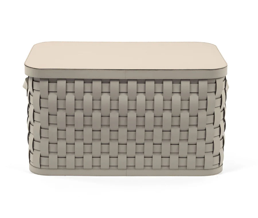 Pinetti Leather Shoe Basket