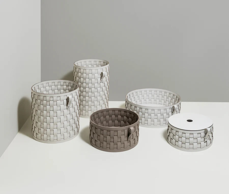 Pinetti Round Basket For Deck Towels