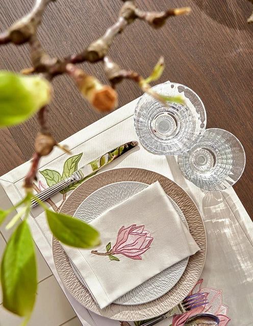 Napkin Magnolia Shine 45x45cm